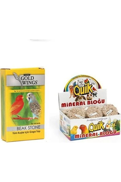 Quik Gaga Taşı + Mineral Blok