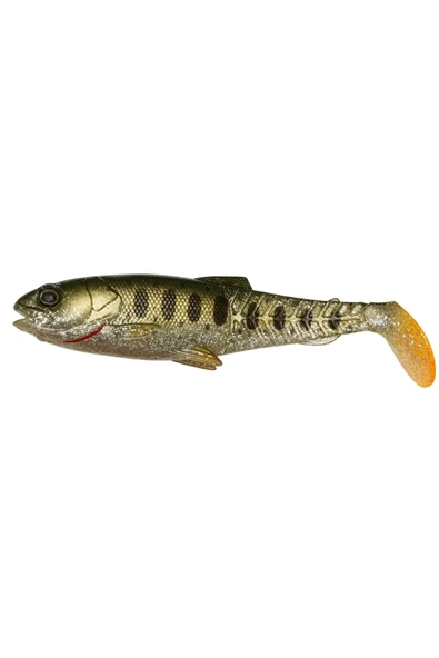 Craft Cannibal Paddletail 6.5 Cm 4 Gr Suni Yem  Olive Silver Smolt