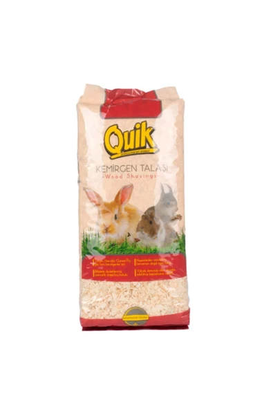 Quik Kemirgen Talaşı 15 Lt %100doğal