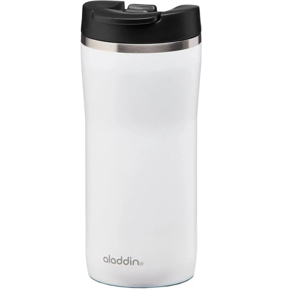 Aladdin 10-09363-006 Mocca Thermavac Leak-Lock Çelik Termos Bardak 0.35L Beyaz - 6
