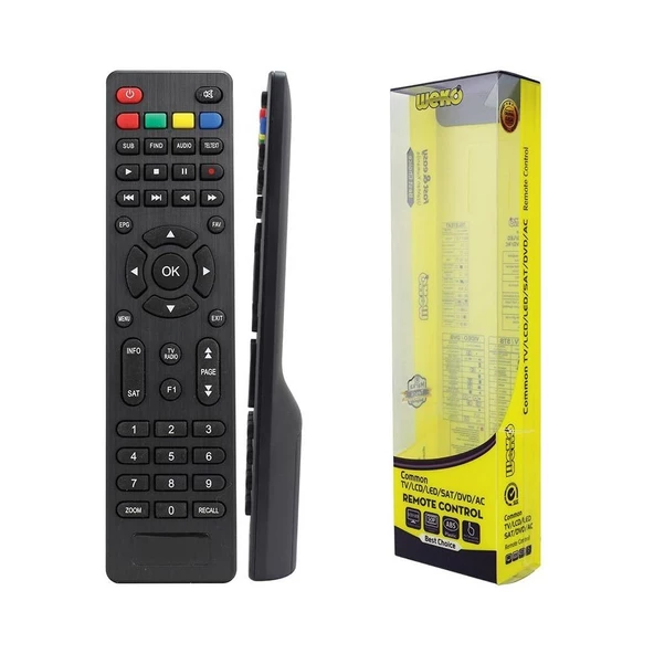 Rose DR-8030 Uydu Alıcı Kumanda ürün görseli