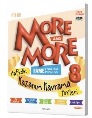 8.Sınıf More More Haftalık Kazanım Kavrama Föyleri 40  Föy Kurmay ELT 2025 - 1
