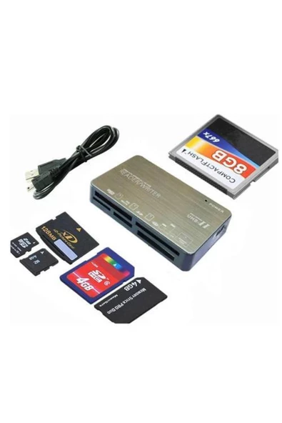 Pmr Usb 2.0 Compact Flash- Çoklu Kart Okuyucu - 3