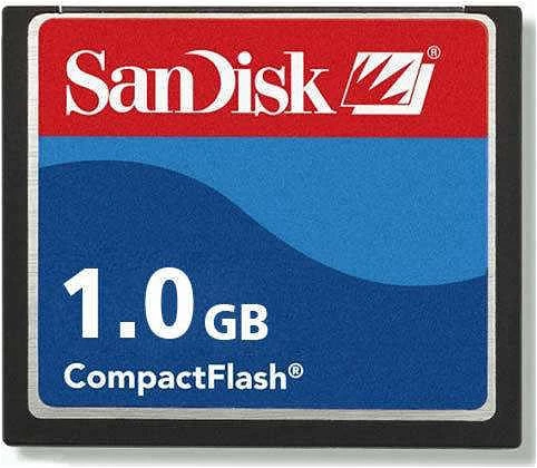 1 Gb Sandısk Cf Compact Flash Kart