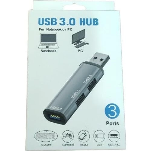 Usb 3.0 Hub Çoklayıcı 1*Usb 3.0- 2*Usb 2.0 Çoklayıcı