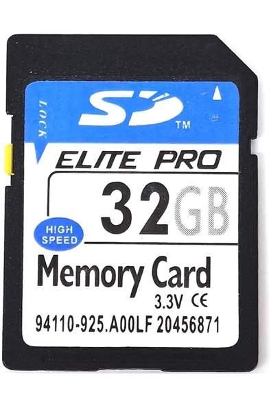 Elite Pro 32 Gb High Speed Sd Hafıza Kartı