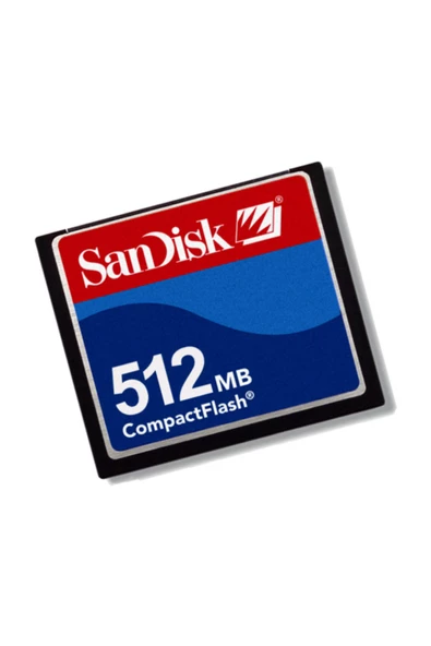 Sandisk 512 Mb Compact Flash Hafıza Kartı
