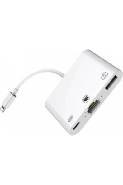 İphone Lightning Etherent Çevirici - Usb Girişi - 2