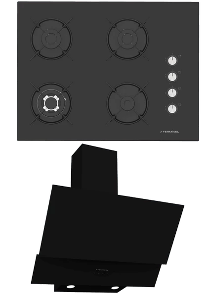 Termikel Ankastre Set (BH P7194C B + CH C6532C BB)