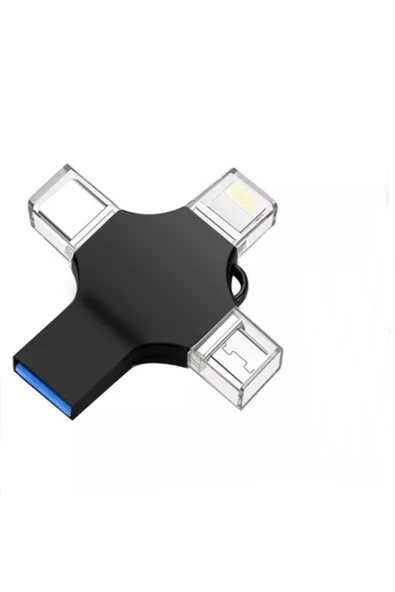 Usb 3.0 3 İn 1 Type C-Lightning-Micro Usb Otg