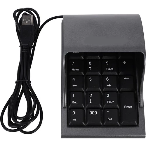 Kablolu 19 Tuşlu Güvenlik Kontrollu Keypad-Numlock - 2
