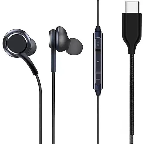 Powerway Earnote Type C Girişli Streo Kulaklık