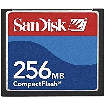 Sandisk 256 Mb Compact Flash Hafıza Kartı - 1