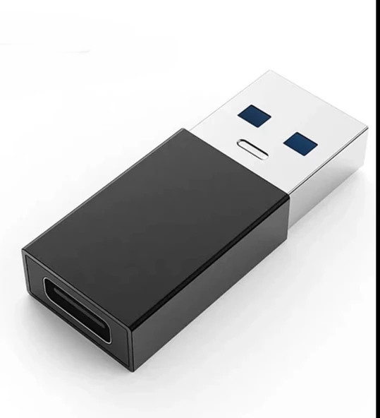 Usb 3.0 Erkek Type C Dişi Şarj ve Data İçin Çevirici