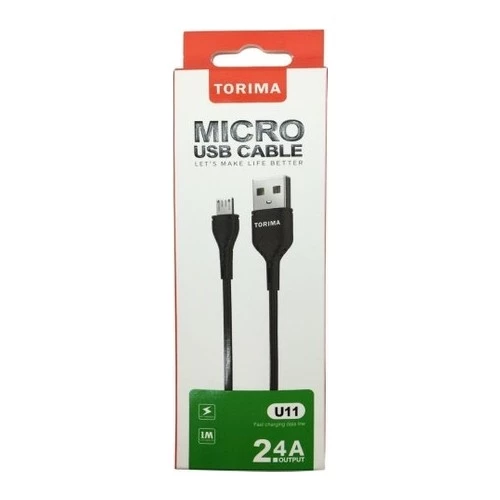 Torima Micro Usb Halat Şarj Ve Data Kablosu 2.4 A