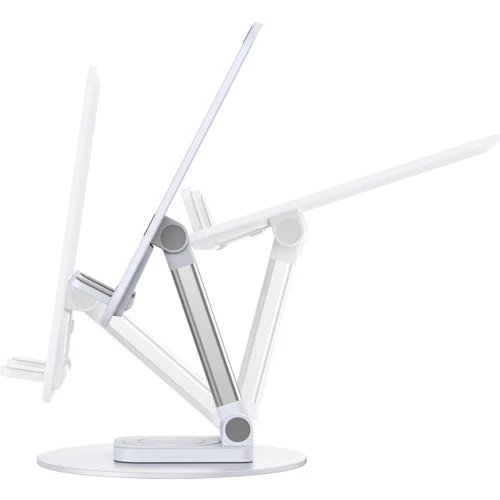 Pmr Masa Üstü Telefon ve Tablet Standı 360 Dönebilen Katlanabilir (12.9 Inç'e Kadar Uyumlu) - 4