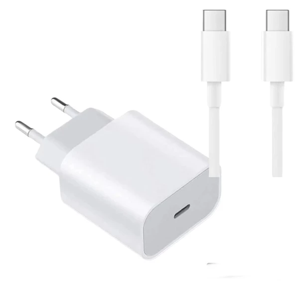 35 W Type C Şarj Aleti- Type C to Type C Kablo