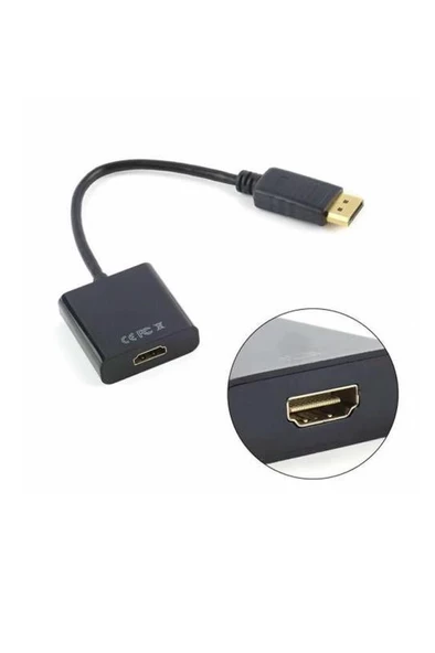 Displayport To Hdmi Dönüştürücü Adaptör Display Port Erkek Vga Dişi - 11