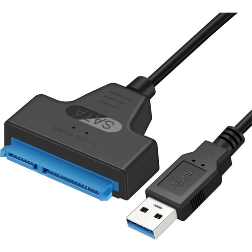 Pmr USB 3.0 2.5 Inç Sata SSD ve HDD Harddisk Kablosu 30CM - 2