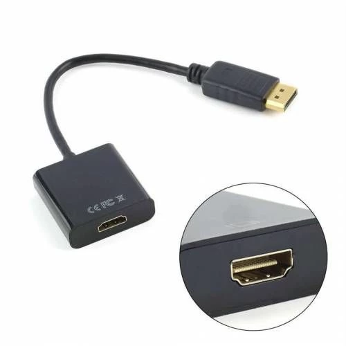 Displayport To Hdmi Dönüştürücü Adaptör Display Port Erkek Vga Dişi - 4