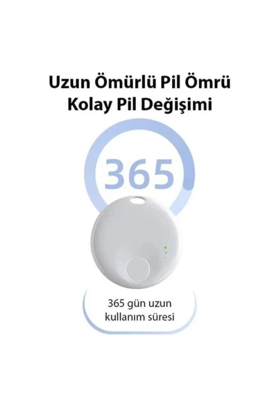 Torima N Tag Beyaz Takip Cihazı Apple My Find Uyumlu - 5