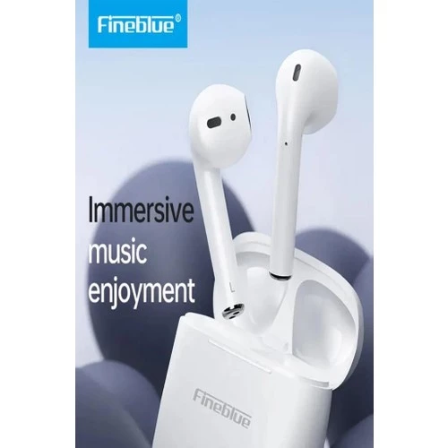 Fineblue FM1PRO Beyaz Bluetooth Kulaklık Vrs. 5., - 2