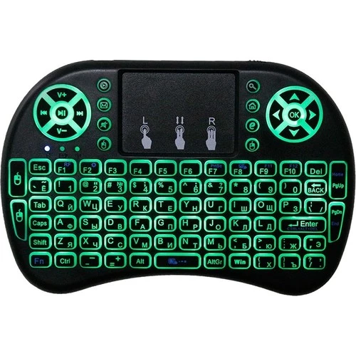 Torima Kablosuz Şarjlı Rgb Mini Klavye Pilli - 5