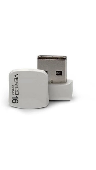 Verico Bond 16 gb Usb 2.0 Mini Flash Bellek Su geçirmez Beyaz