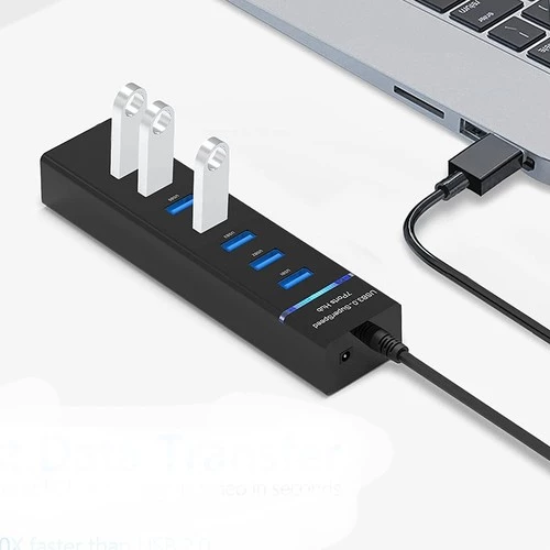 Usb 3.0 7 Port Çoğaltıcı Hub Usb Çoklayıcı - 3