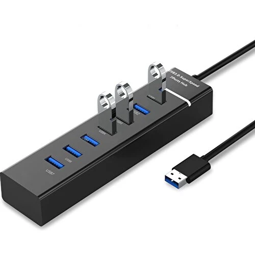 Usb 3.0 7 Port Çoğaltıcı Hub Usb Çoklayıcı - 2