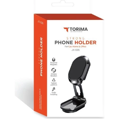 Torima JX-026 Ayarlanabilir Araç ve Masa üstü Telefon Tutucu Siyah - 2