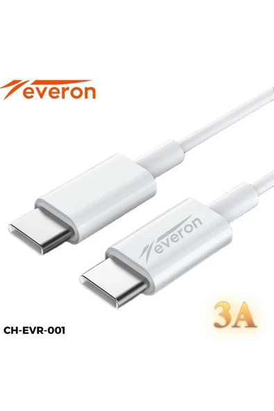 Everon Q.C 3.4 Amper 25w Type To Type C Şarj Aleti Evr-002 - 2
