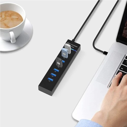 Usb 3.0 7 Port Çoğaltıcı Hub Usb Çoklayıcı