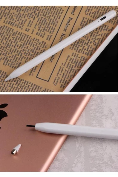 Torima P-01 Beyaz Stylus Pen Kapasitif Dokunmatik Kalem Çizim Ve Tasarım - 2