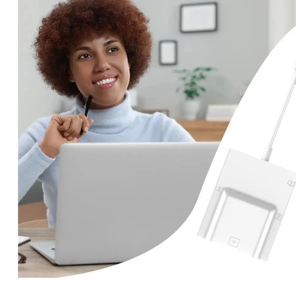 Type C  Usb 3.0 Çoklu Kart Okuyucu Compact Flash-Micro SD- Sd- Memory Stick - 2