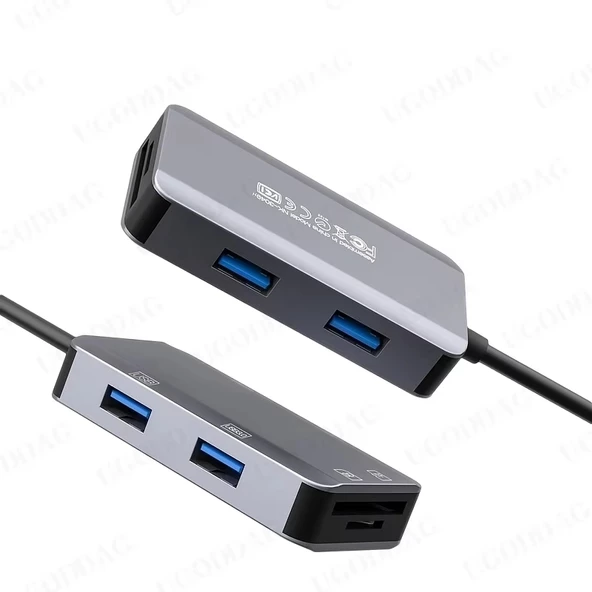 Type C 4xUsb 3.0 - Microsd Sd Kart Okuyucu - 2