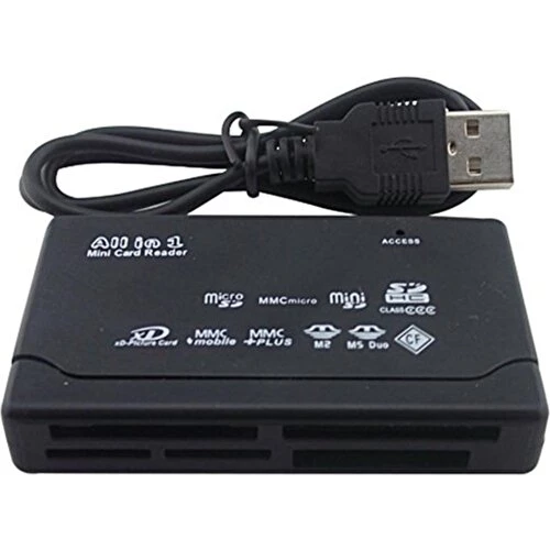 Çoklu Kart Okuyucu Compact Tf Micro Sd Mmc M2 Ms Xd Tf Usb 2.0 - 3