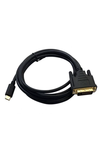 Type C To 24+1 Dvı Çevirici Kablo 1.8M