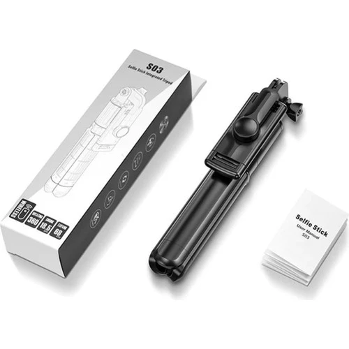 Torima Bluetootlu Kablosuz Selfie Çubuğu Ve Tripod Max. 68 Cm - 2
