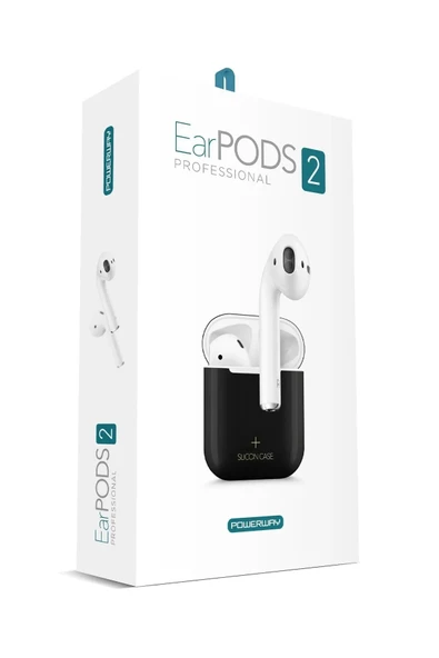 Powerway Earpods 2 Dokunmatik Bluetoot Kulaklık Silikon Kılıf Hediyeli