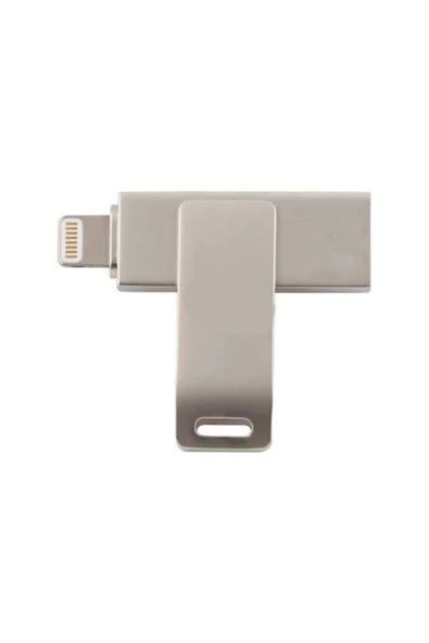 32Gb Iphone Otg Metal Flash Bellek Usb2.0