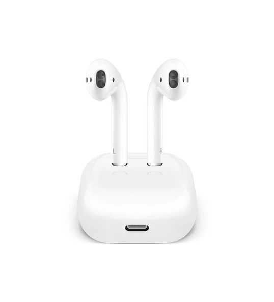 Powerway Earpods 2 Dokunmatik Bluetoot Kulaklık Silikon Kılıf Hediyeli - 2