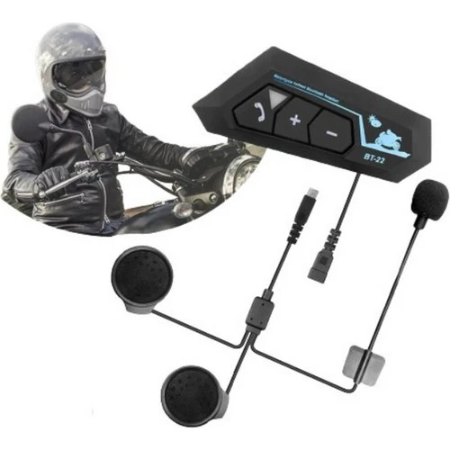 Torima Bt22 Kask Kulaklık Bluetooth Motosiklet Kulaklık 5.0 - 2