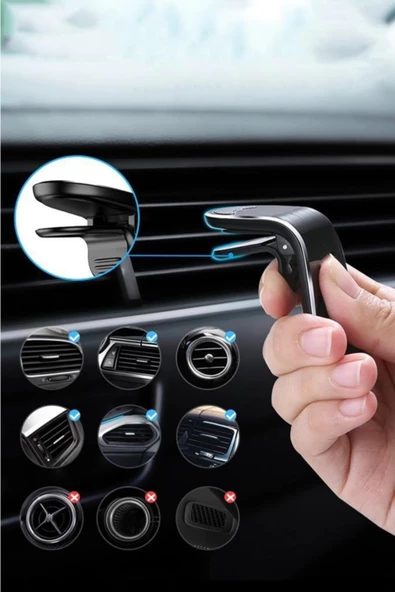 Torima Araç İçi Havalandırma İçin Telefon Tutucu - 4