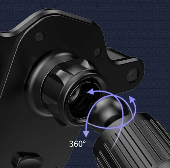 Hepu Mandallı Araç İçi Havalandırma Telefon Tutucu A-13 - 2