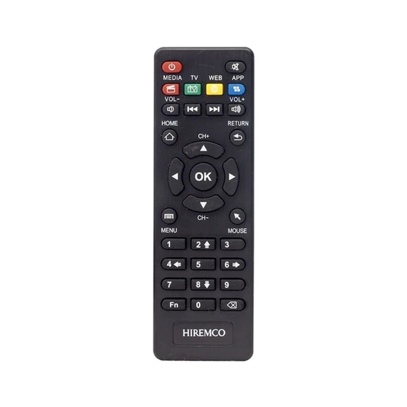 Hiremco Smart 2 4K Android Box Uydu Kumandası
