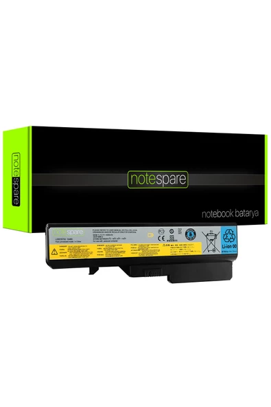 Lenovo ile Uyumlu IdeaPad G560 59-339553, G570 59-324343 Notebook Batarya Pil