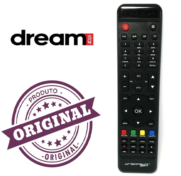 Dreamstar Master IPTV HD Orjinal Uydu Kumandası ürün görseli 1