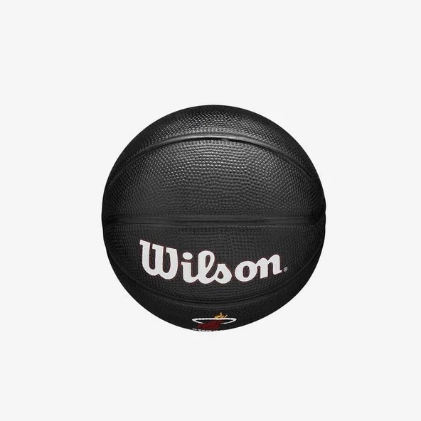Wilson NBA Team Tribute Mini Miami Heat SZ3 Basketbol Topu WZ4017607XB3 - 4