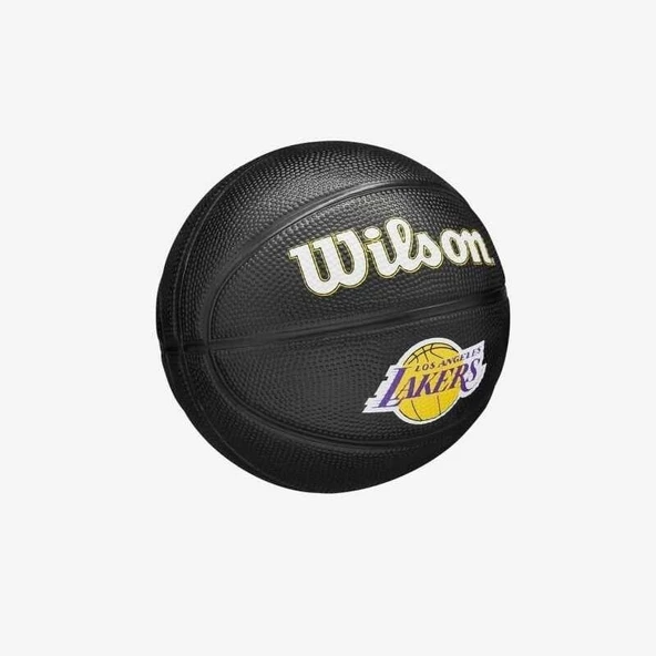 Wilson NBA Team Tribute Mini LA Lakers SZ3 Basketbol Topu WZ4017601XB3 - 4